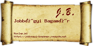 Jobbágyi Bagamér névjegykártya